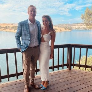 White Midi Dress